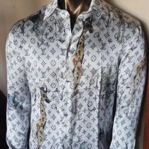 Louis Vuitton Animal Print Shirt •DISCOUNT•